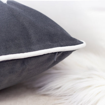 Nneka Let It Snow Lumbar Pillow