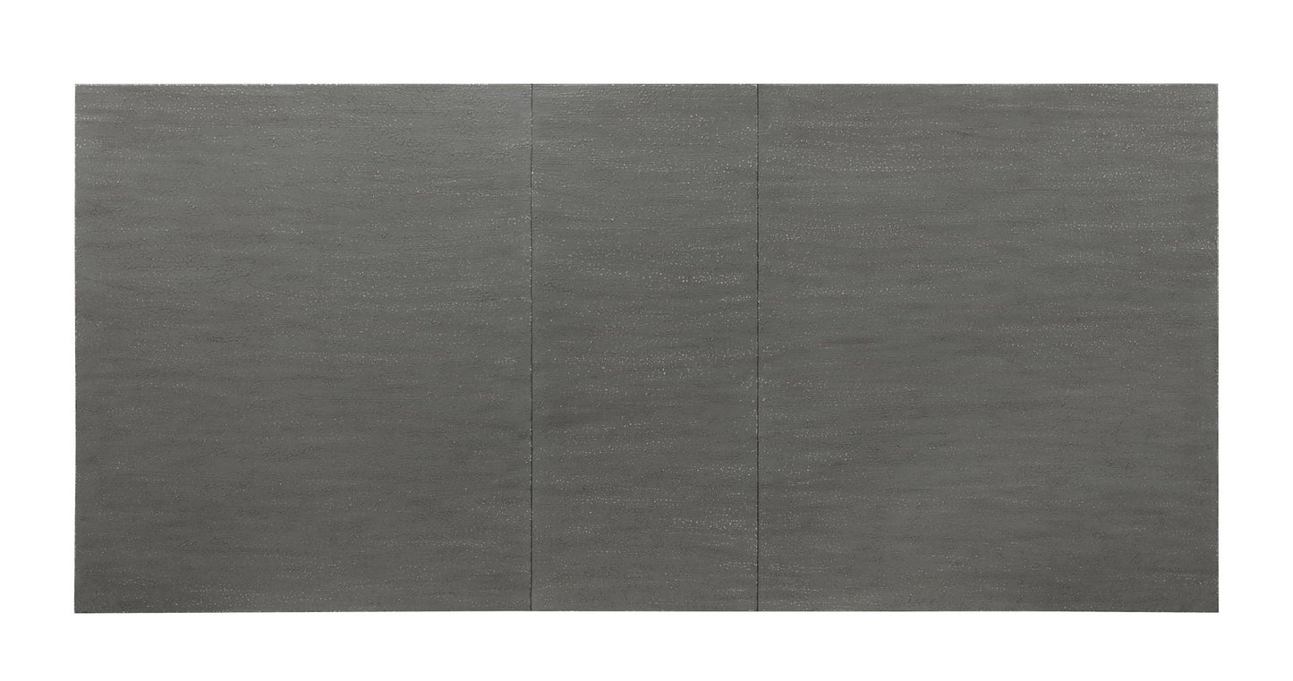 Katia Dining Table With Leaf - Gray / White