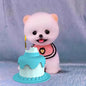 Multifunctional Cake Shape Cat Toy Creative Pet Feeding Bowl
