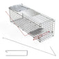 2PCS Folding Humane Animal Trap Cages for Cats, Rabbits & Squirrels