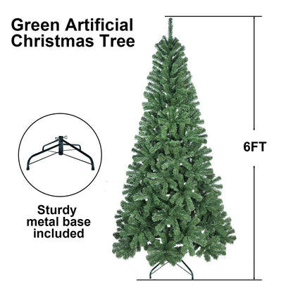 8FT Artificial Christmas Tree with 1136 PVC Tips