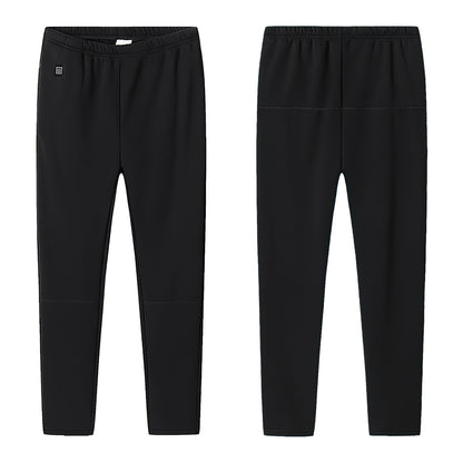 Winter Heated Pants for Men Women with 12 Heating Zones 5V USB Powered Heating Trouser with 3 Heating Levels Machine Washable for Outdoor Winter Activ