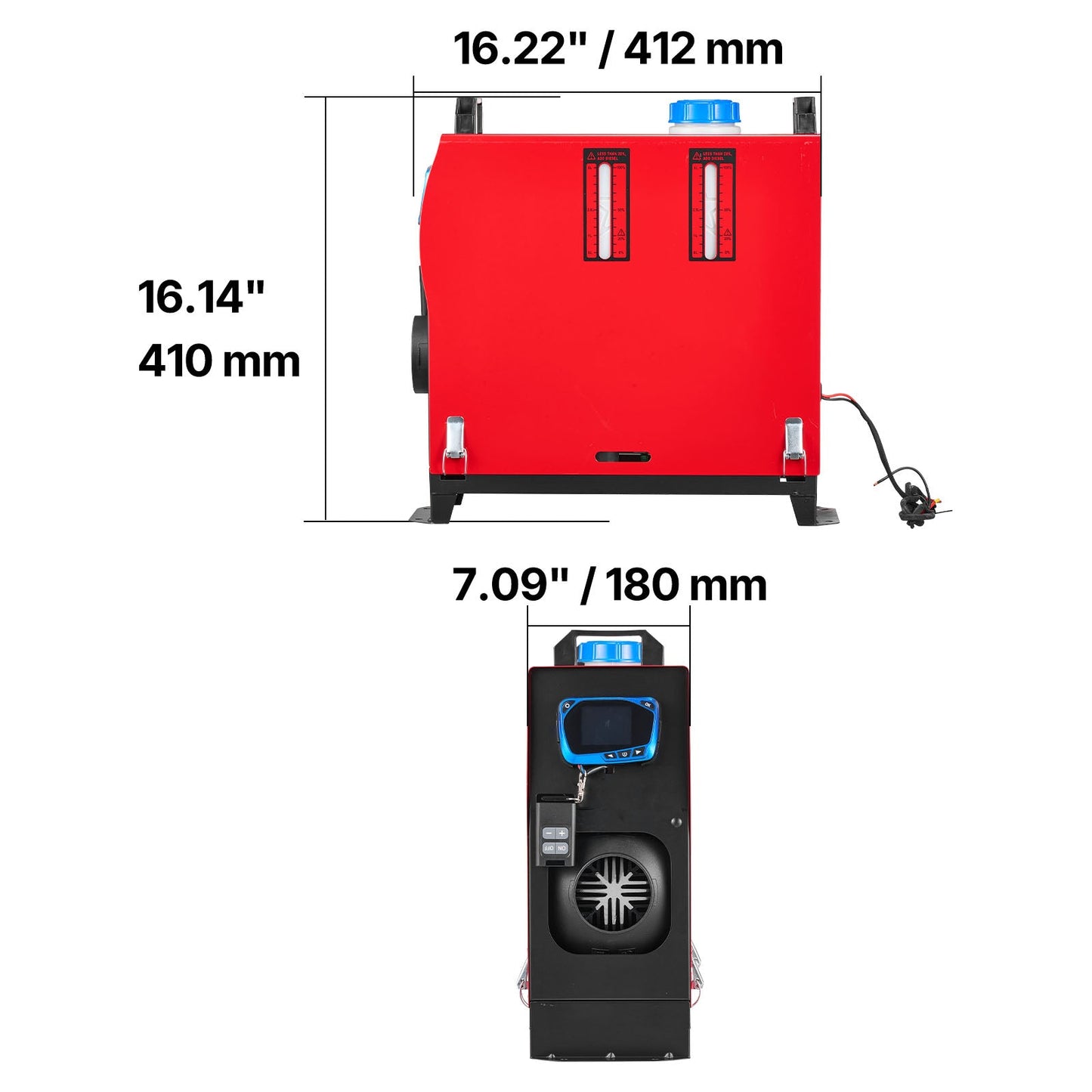 Diesel Air Heater Diesel Parking Heater 8 kW DC 12-24 V
