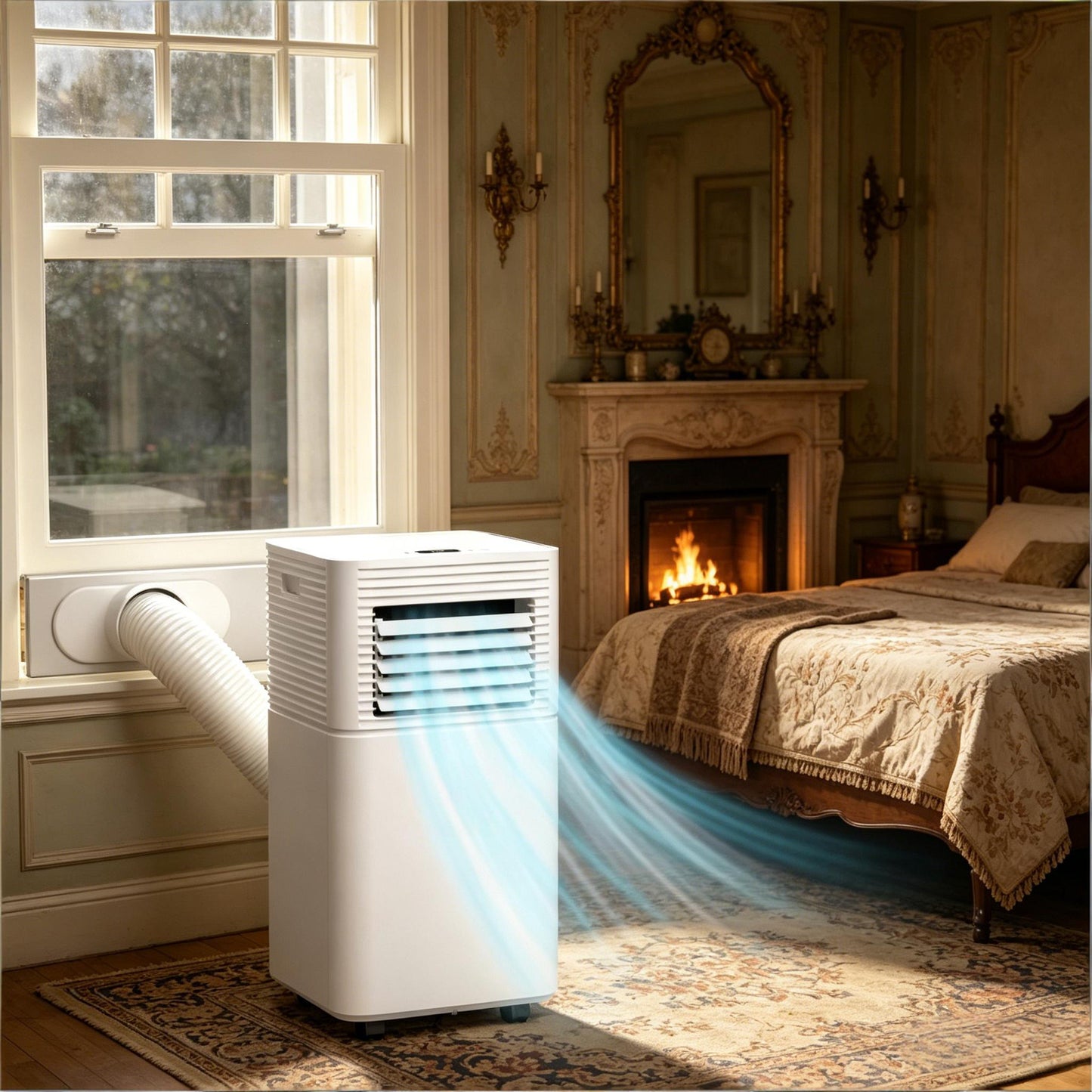 4-in-1 Versatile Mobile Air Conditioner