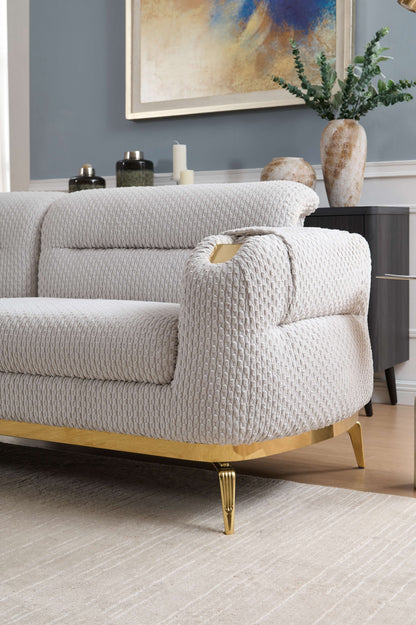 Zoe Modern Style 2PC Living Room Set