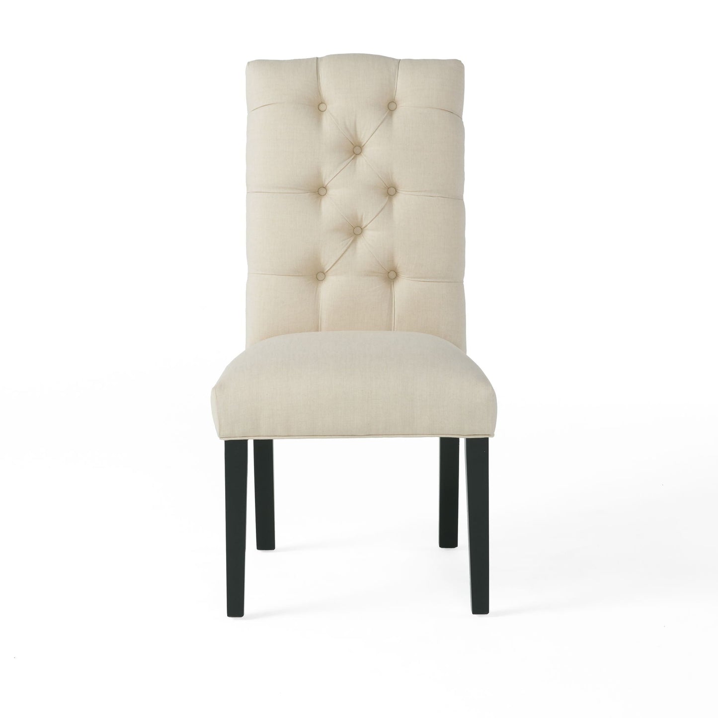 Harding Tufted Dining Chair Set of 2 - Natural