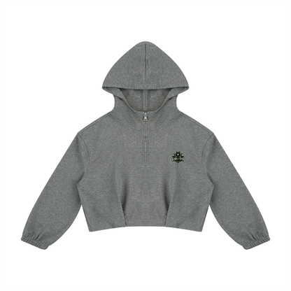 Loki & Ivy Women’s Boxy Quarter-Zip Hoodie