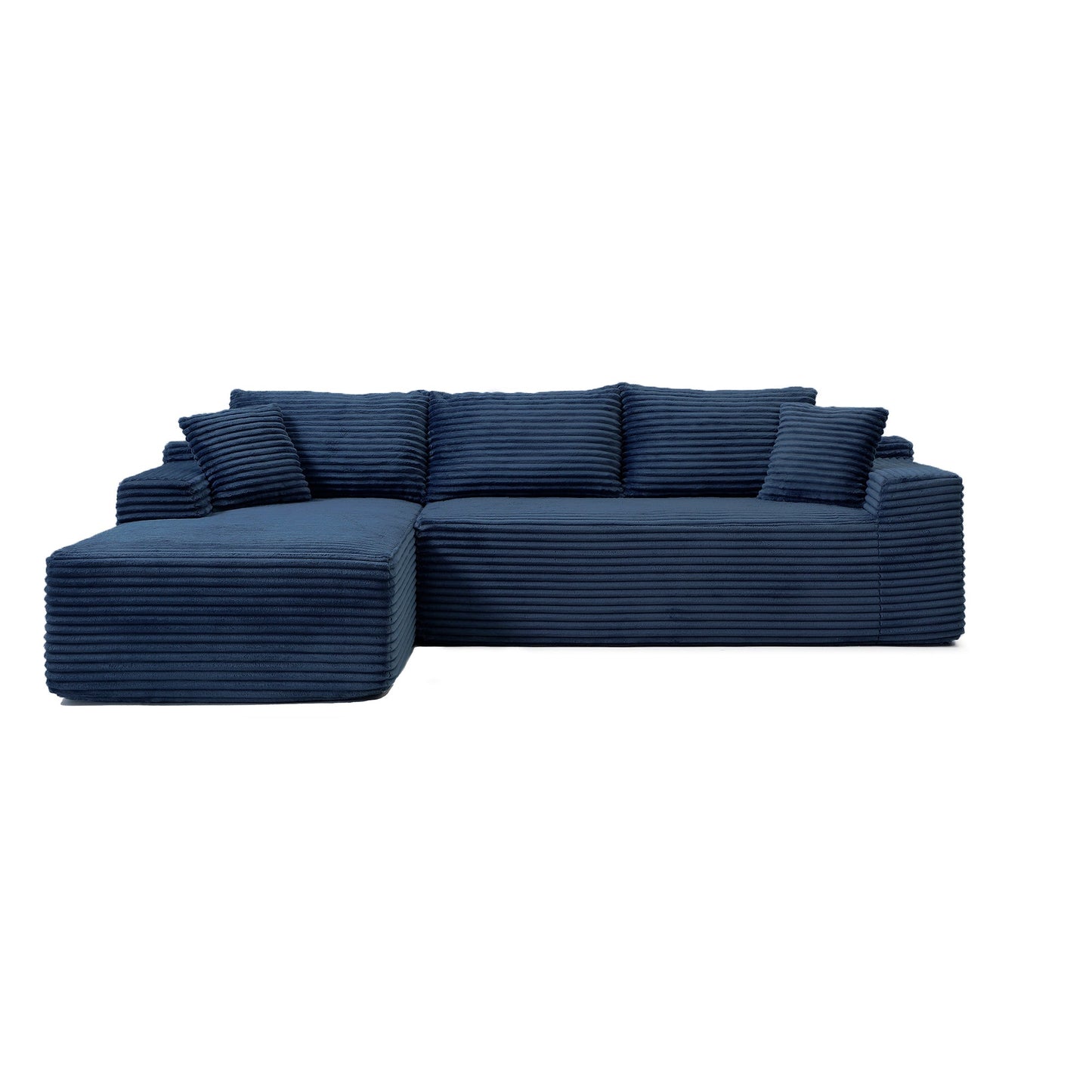 105'' Modular Sectional Sofa with Deep Seat and Chaise