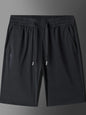 Men's Plus Size Drawstring Shorts with Pockets