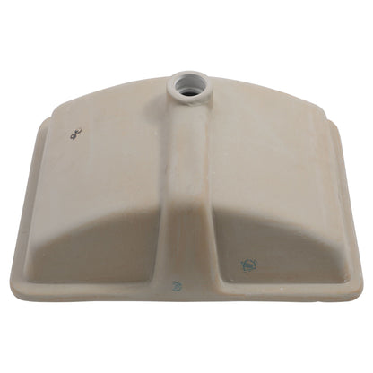 Modern Ceramic Undermount Bathroom Sink With Overflow, High Quality