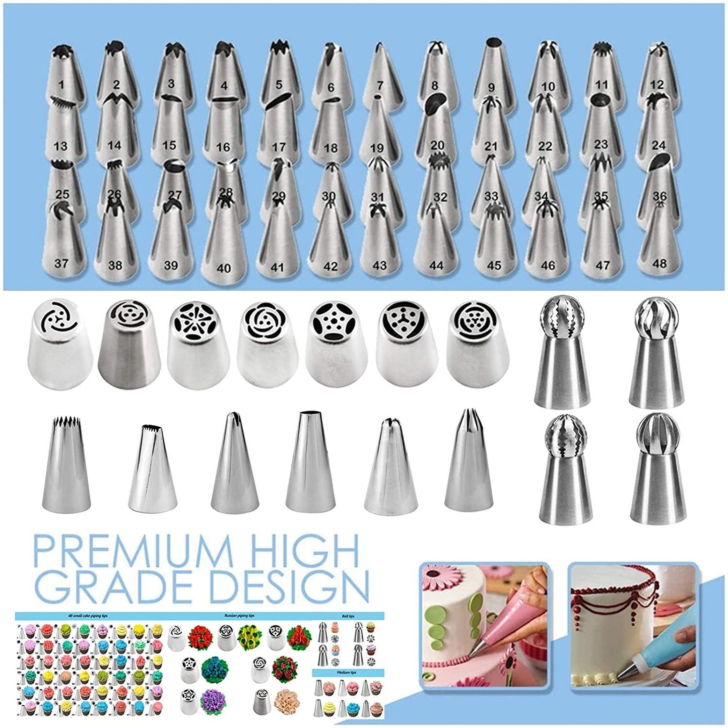 Baking Set Apron With Three-layer Storage Folding Gift Box