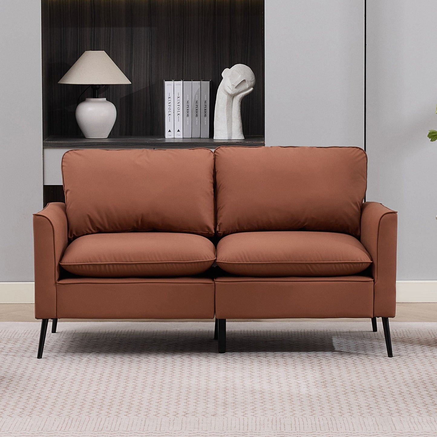 Upholstered Loveseat, For Living Room