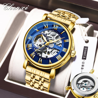 Hollow Waterproof Luminous Automatic Mechanical Watch