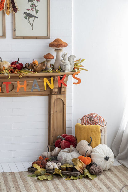 Weighted Pumpkin Ornament Decor For Holiday Harvest Festival Fall Festival & Thanksgiving