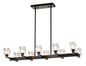 10-Light Chandelier for Dining Room
