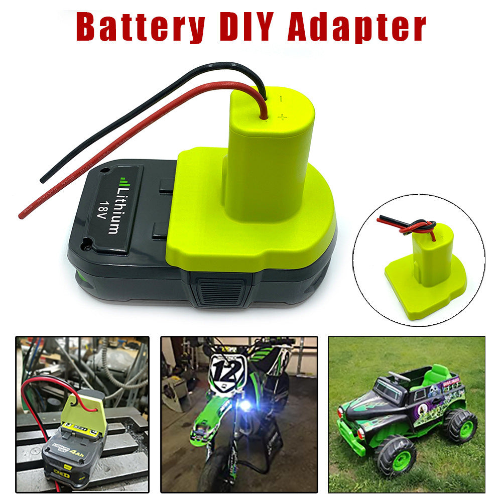 Nickel Battery Converted To DIY Cable Output