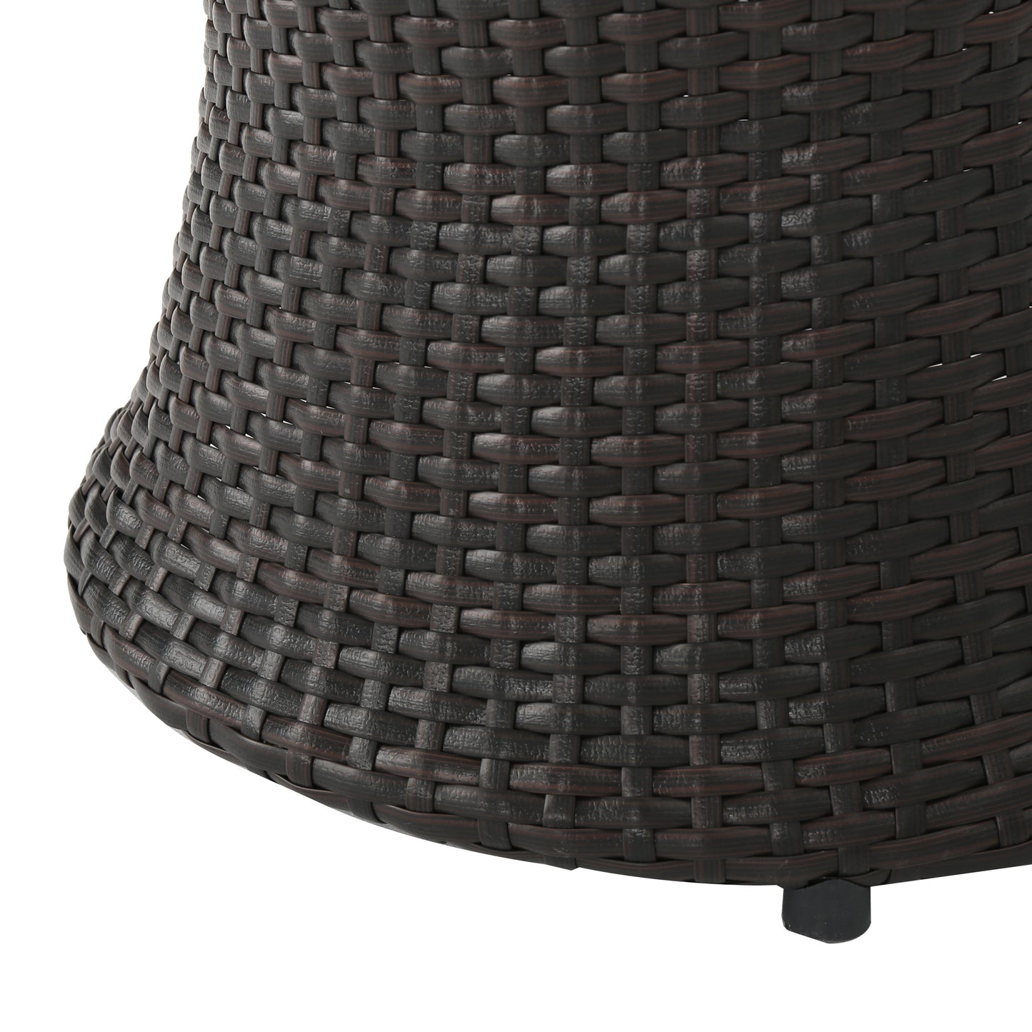19" Kono Hourglass Table (No Glass Top) End Table