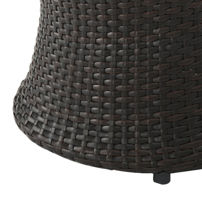 19" Kono Hourglass Table (No Glass Top) End Table