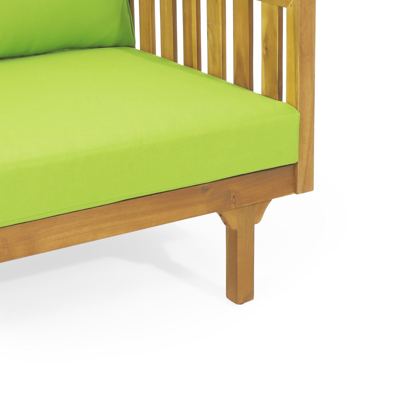 Claremont 3 Seater Daybed Teak Acacia Wood Water Resistant Cushions