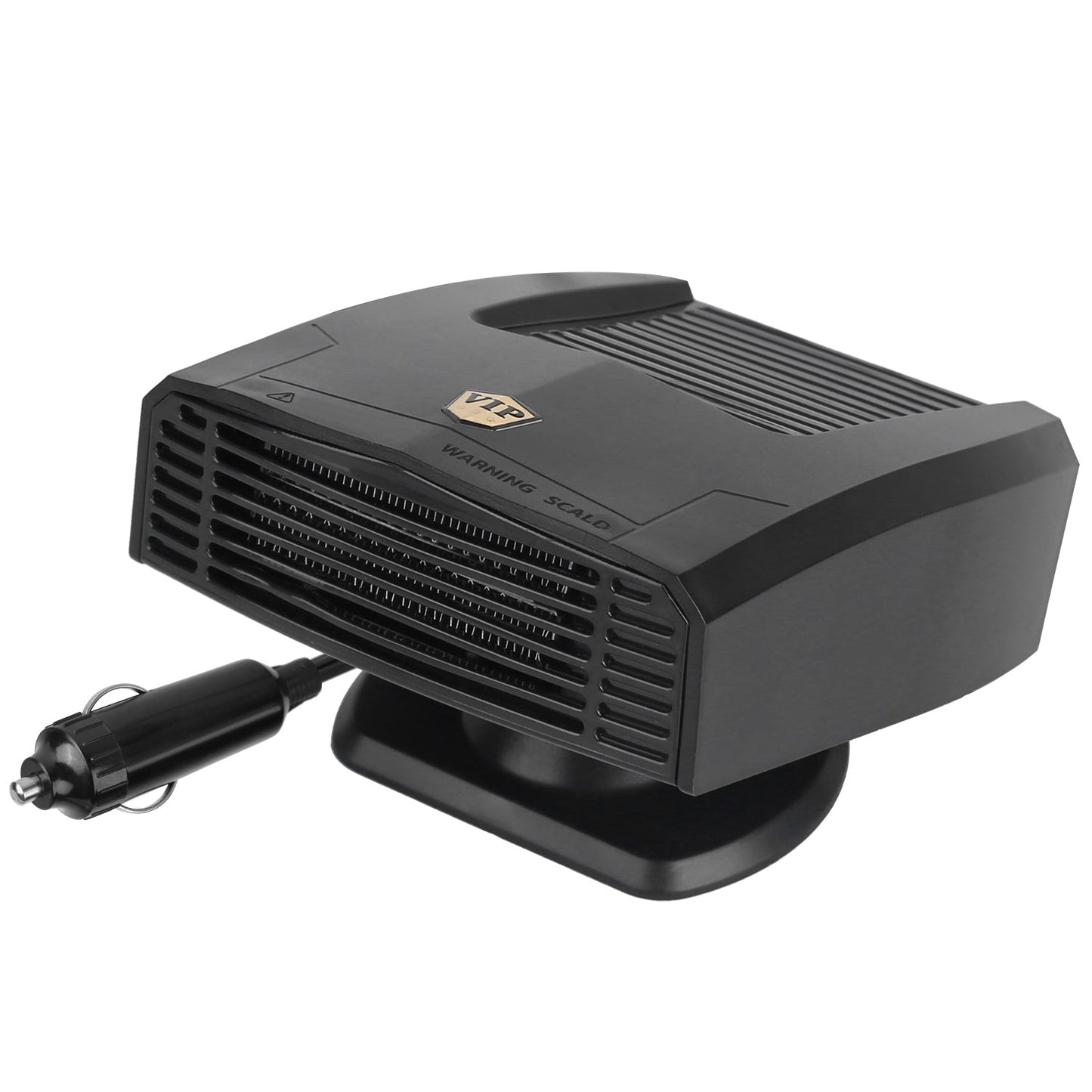 12V 150W Portable Car Heater Heating Fan 2 in 1 Defroster Defogger Demister Windshield Heater Automotive Cooling Fan with 360¡Rotating Base