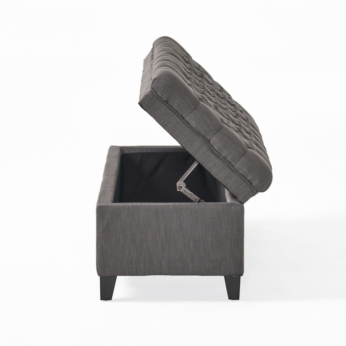 Juliana Storage Ottoman With Birch Legs