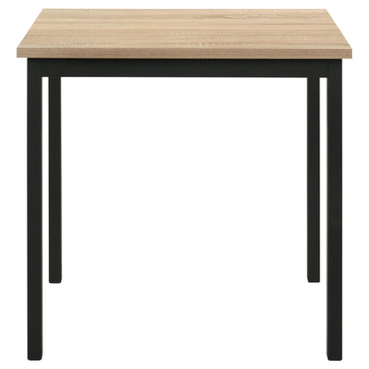 Garza 5-piece Space Saving Rectangular Dining Table Greige Oak