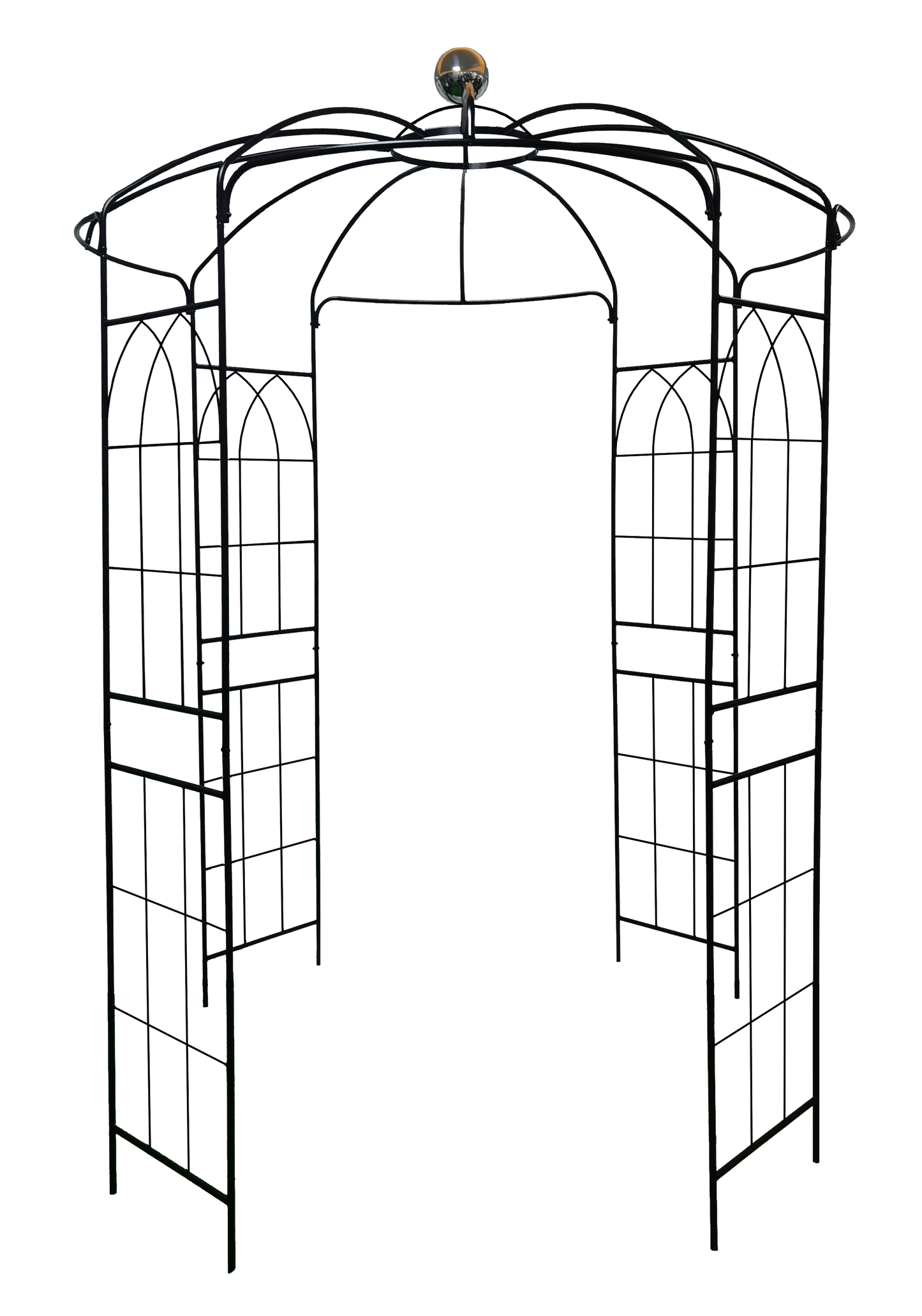 Metal Garden Arch Iron Pergola