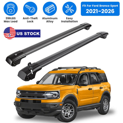 Roof Rack Cross Bars for Ford Bronco Sport 2021-2026