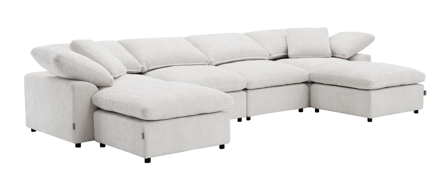 Naveen Modular Sectional With Ottoman
