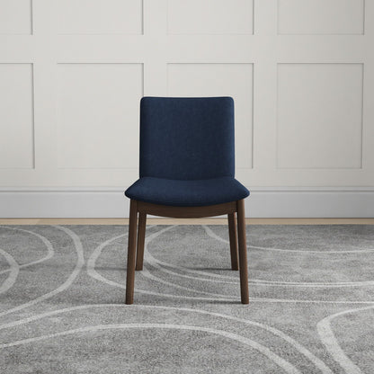 Laura - Mid-Century Modern Solid Wood Dining Chair (Set of 2)