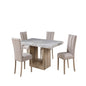 Sheena - 5 Pieces Dining Table Set With Chairs