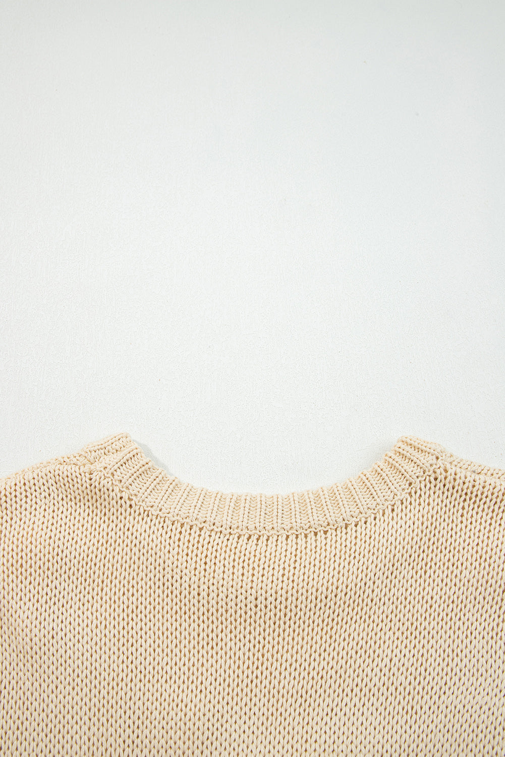 Giselle applique Cap Sleeve Sweater