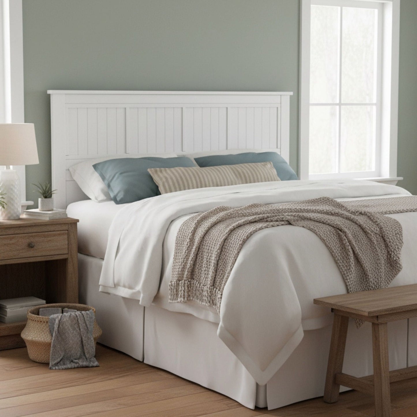 Walton Window Pane Panel Headboard