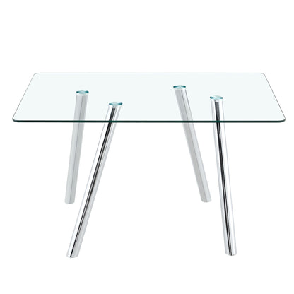 Dining Table With Transparent Surface