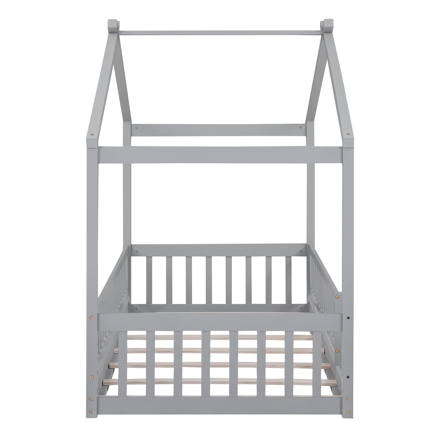 Bed House Bed Frame With Fence