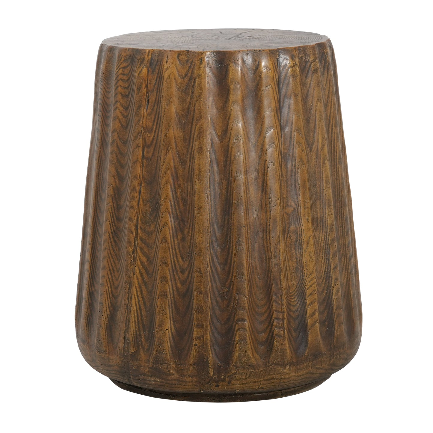 MGO Outdoor Indoor Side Table - Tree Stump Style