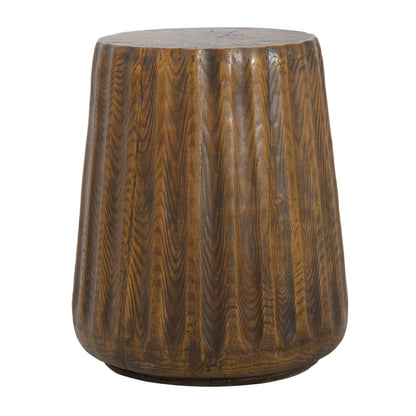 MGO Outdoor Indoor Side Table - Tree Stump Style