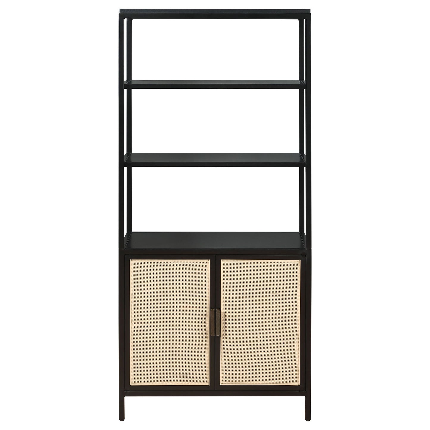 Kenneth - 3 Shelf Radio Weave Accent Cabinet