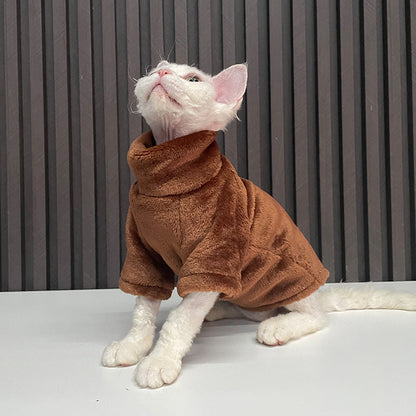Fashion Personality Ren Fa Cai Hairless Cat Clothes