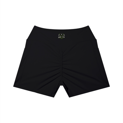 Loki & Ivy Women’s High Rise Pocket Yoga Shorts