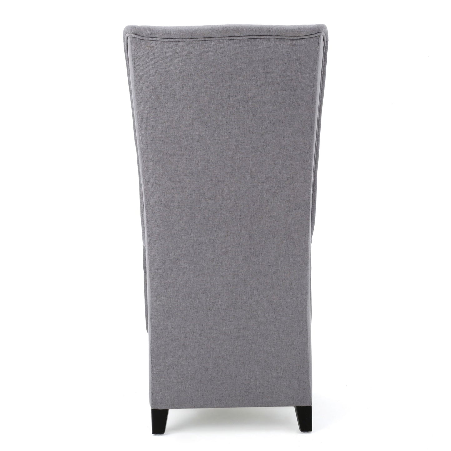 Alight Upholstered Dining Chair With High Back And Birch Wood Legs