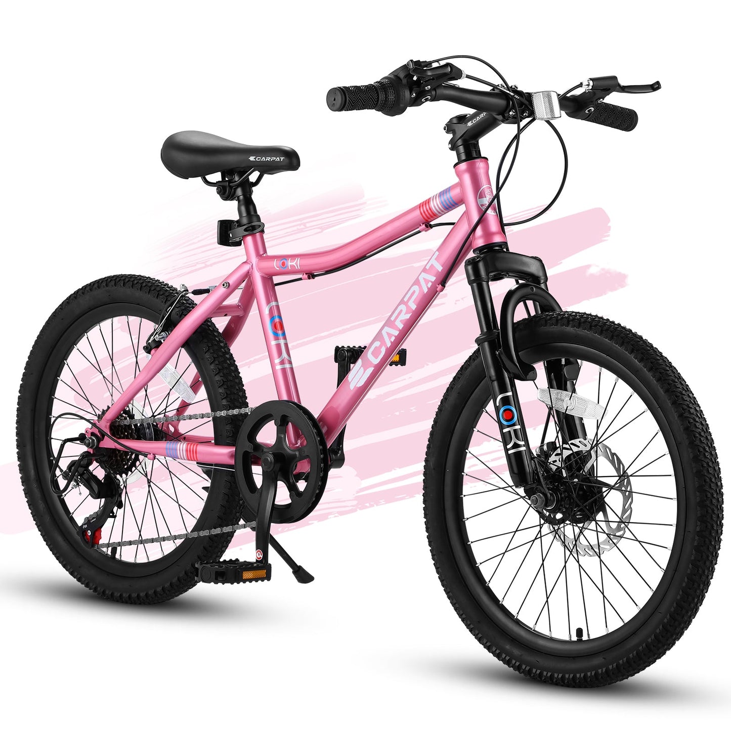 20 Inch Kids' Mountain Bike for Boys and Girls Ages 6-12