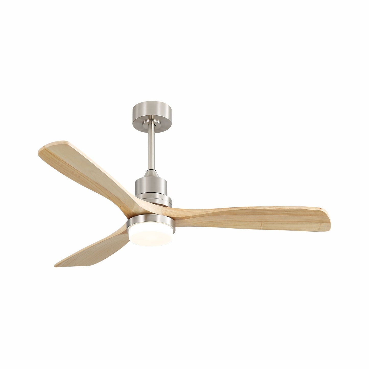 Indoor Ceiling Fan with Dimmable LED Light, 6-Speed Remote, Reversible Blades