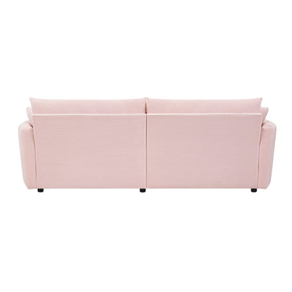 Oversized Double Chaise Lounge Sofa With USB Ports