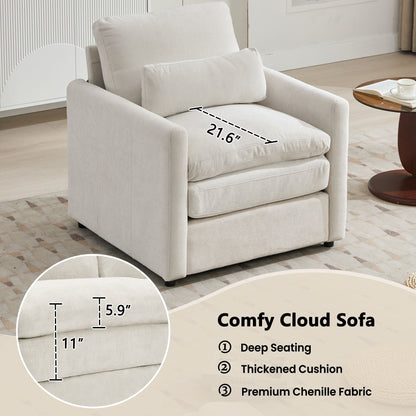 Cloud Sofa Set Couch For Living Room