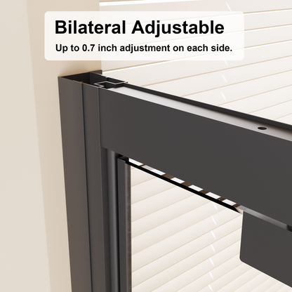 Framed Bi-Fold Pivot Shower Door 30"x72" Space-Saving Folding Shower Enclosure