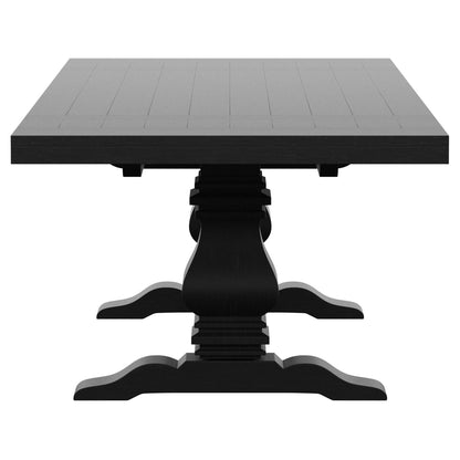 Florence 7-piece 126-inch Extension Dining Table Set Grey