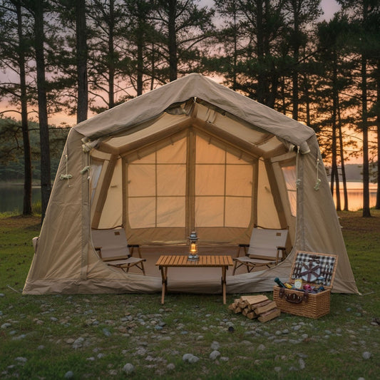 8 m² Inflatable Tents for Camping