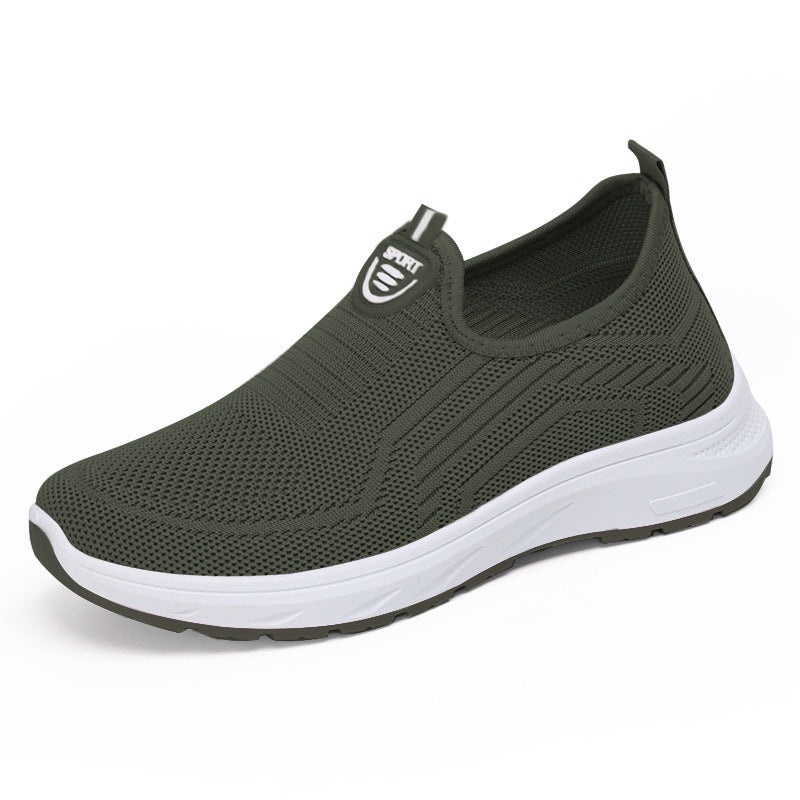 Women's Breathable Mesh Flyknit Single-layer Shoes