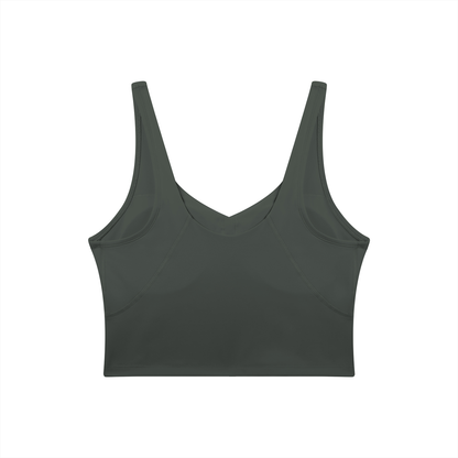 Loki & Ivy Women's V-Neck Yoga Sports Bra